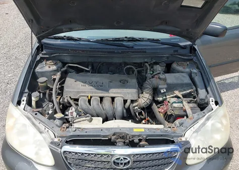 2005 Toyota Corolla Ce из США, поврежденный, VIN 2T1BR32E65C454677